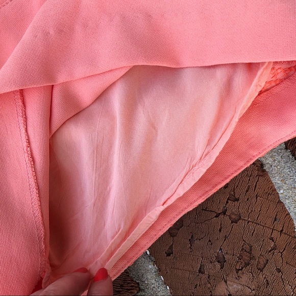 Skies are Blue peach pattern front shorts size M - Picture 7 of 8